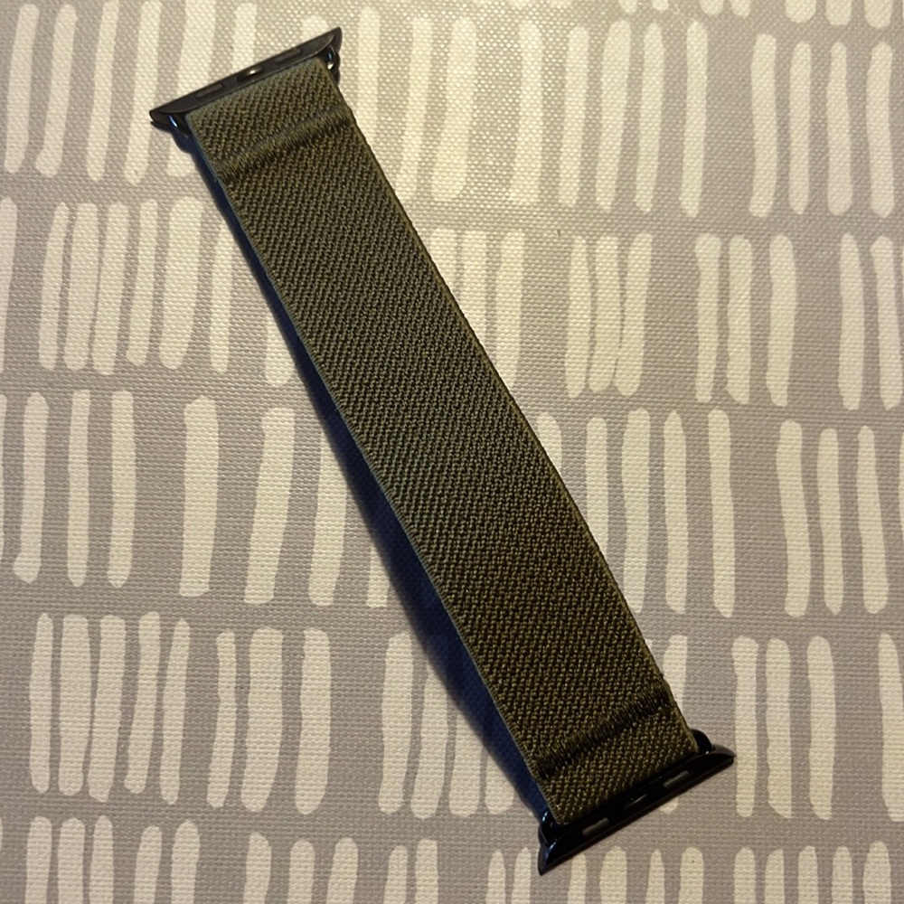 Army Green Stretchy 42mm Apple Watch Band